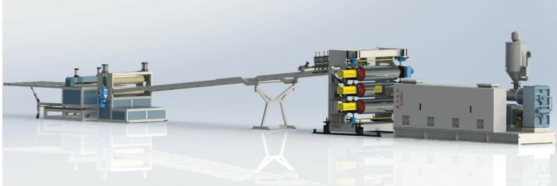 Ligne de coextrusion de plaques ABS de 1500 mm