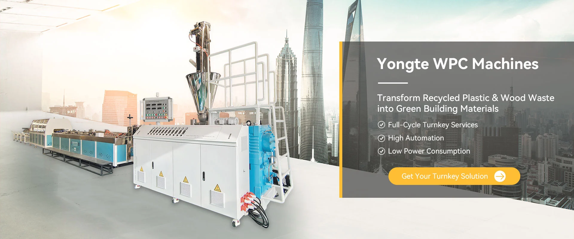 Fournisseur de machines WPC