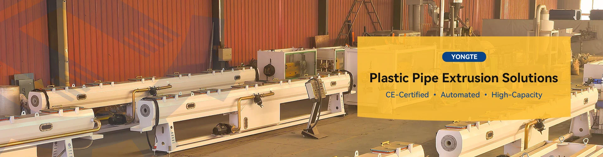 Machine à tuyaux en plastique