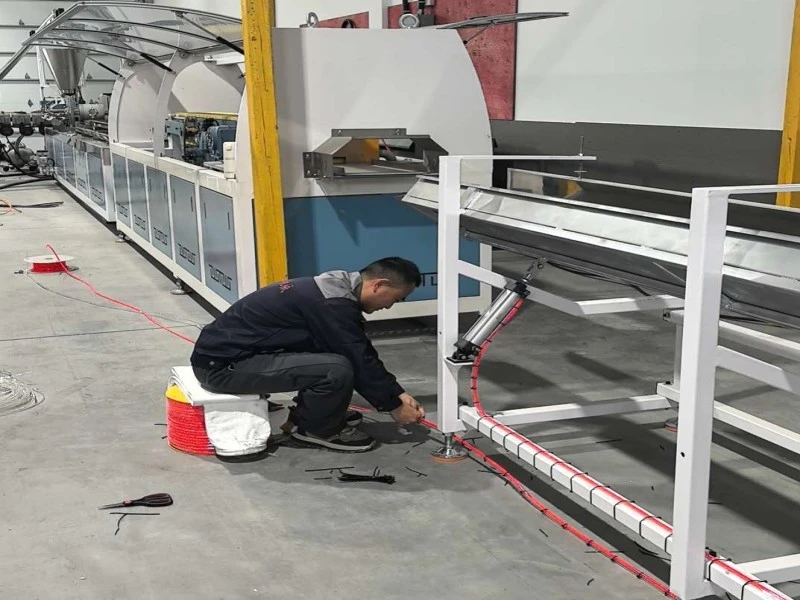 La chaîne de production WPC atteint un fonctionnement stable au Québec, Canada