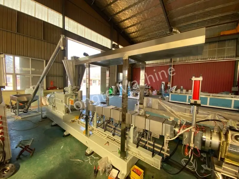 Machine de pelletisation de plastique en Chine pour la fabrication de mélange maître