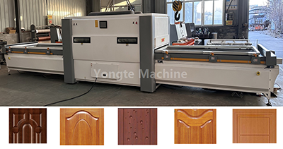 Vacuum Laminator Machine - 3D Surface Lamination for Engraved WPC Doors