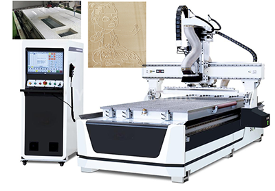 CNC engraving machine - Custom Pattern Carving for WPC Doors