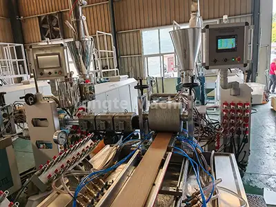 Wpc Foam Board Extrusion Line