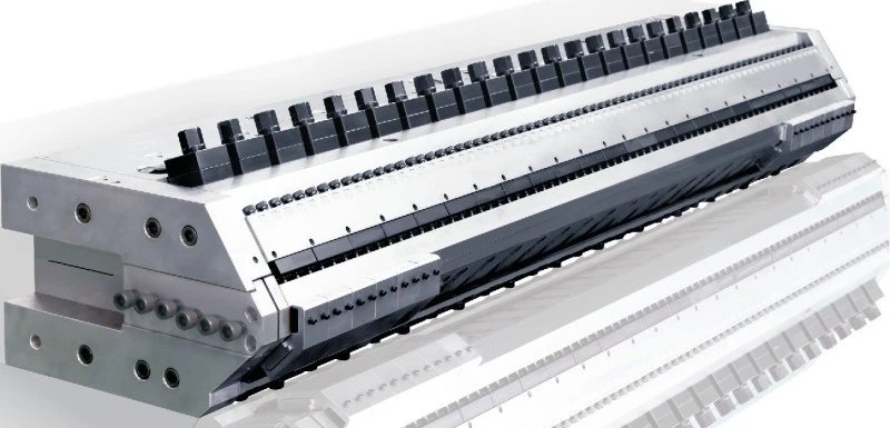 die and mold of ABS plate co-extrusion line