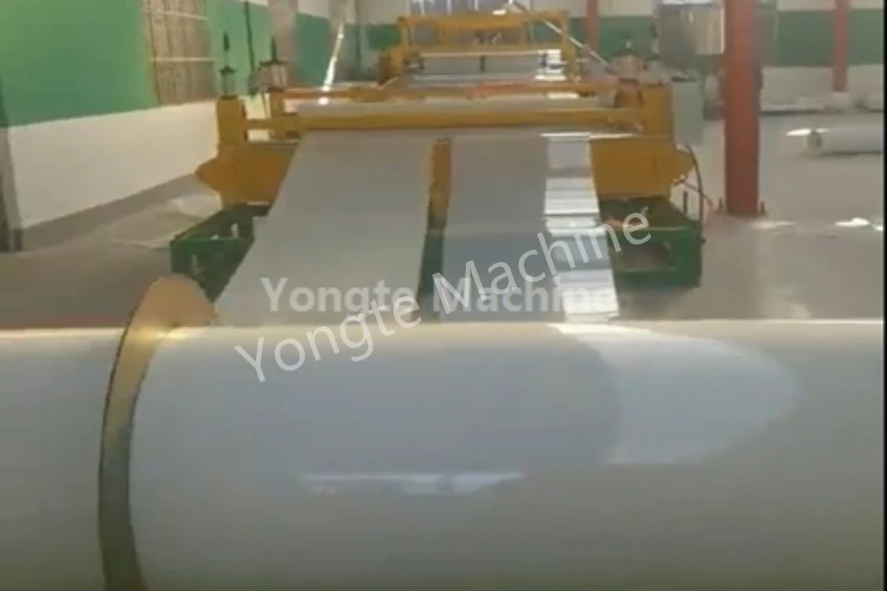 Machine d'extrusion de feuilles minces PE installée en Chine