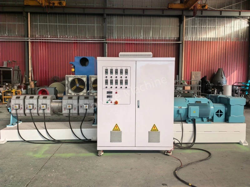 Machine d'extrudeuse de recyclage de film plastique