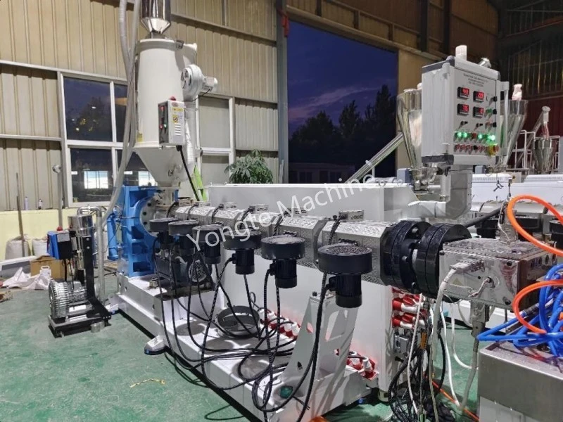 Poteau de clôture de recyclage de film plastique faisant la machine