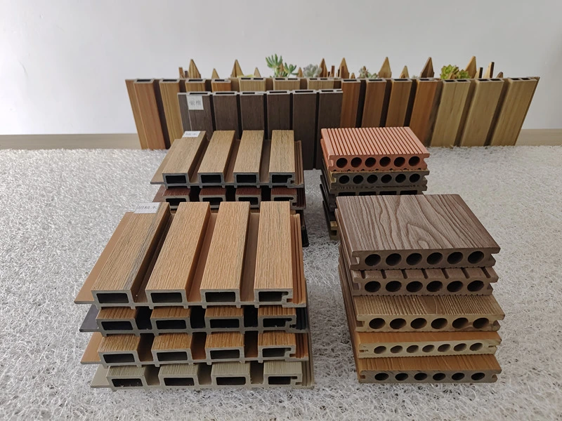 Ligne de production de composites bois-plastique